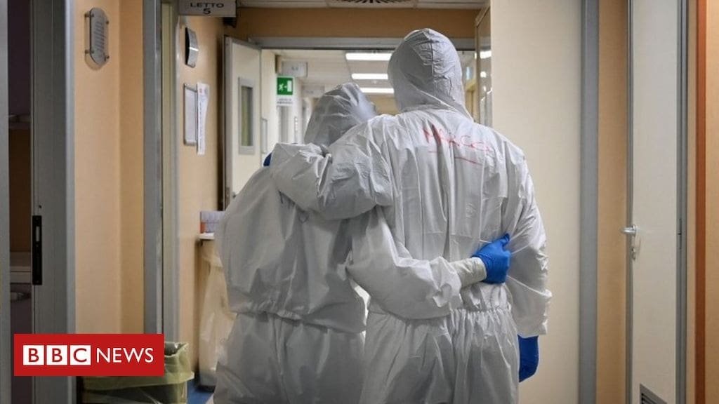 Coronavirus: Hope as Italy records first fall in active virus cases